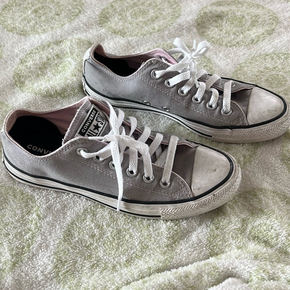 Gray converse all star sneakers - Picture 1 of 3